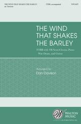 The Wind That Shakes the Barley TTBB choral sheet music cover Thumbnail